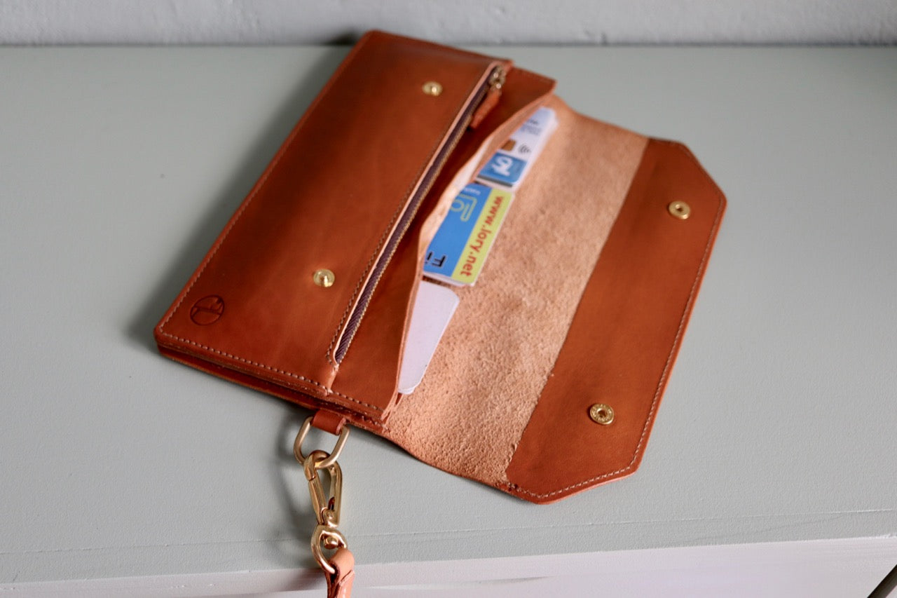 Travel Wallet Horizon L Caramello